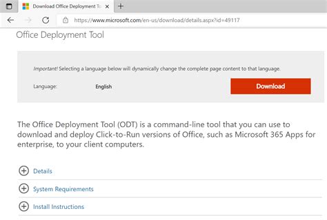 mc microsoft odt|Download Office Deployment Tool from Official Microsoft .